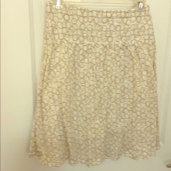 Fossil cotton skirt, fully lined - Picture 1 of 4